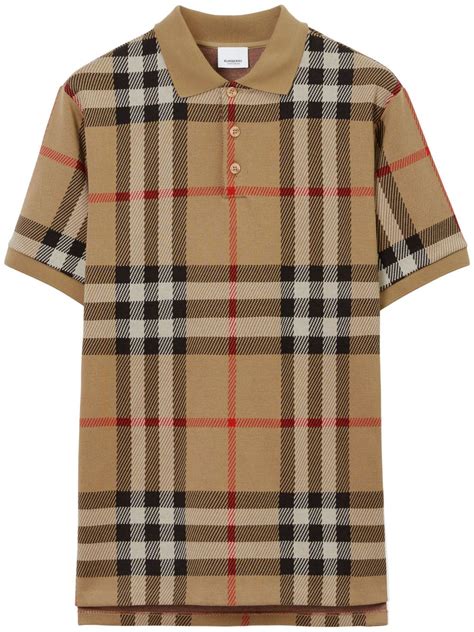 tan burberry polo shirt|burberry polo shirt nordstrom.